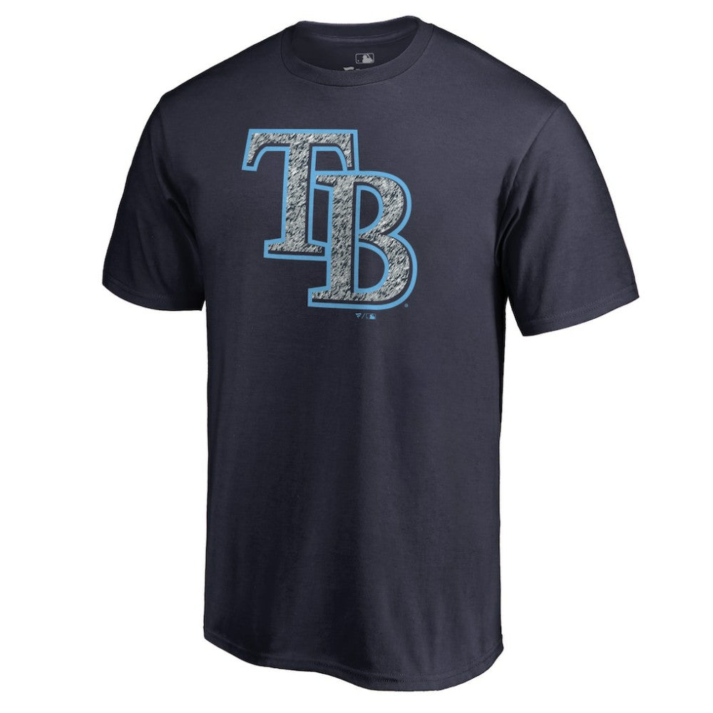 Tampa Bay Rays Static Logo T-Shirt - Navy
