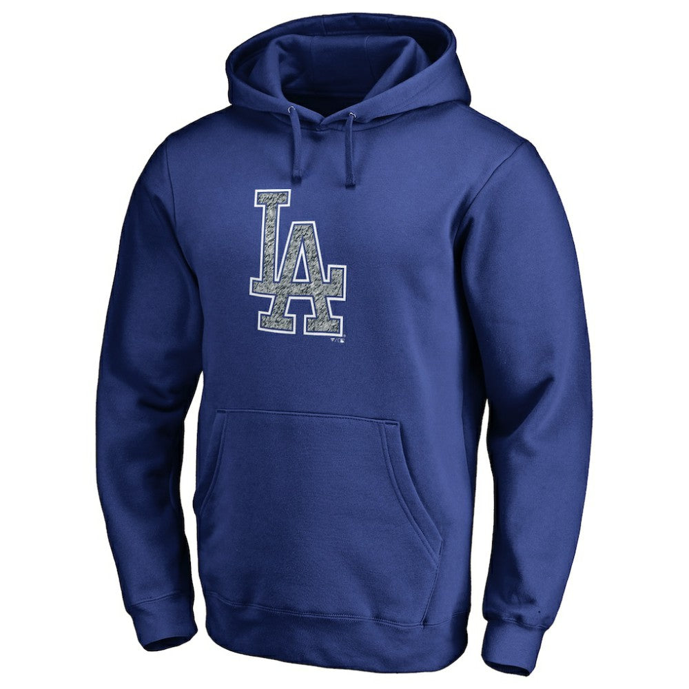 Los Angeles Dodgers Static Logo Pullover Hoodie - Royal