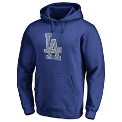Los Angeles Dodgers Static Logo Pullover Hoodie - Royal