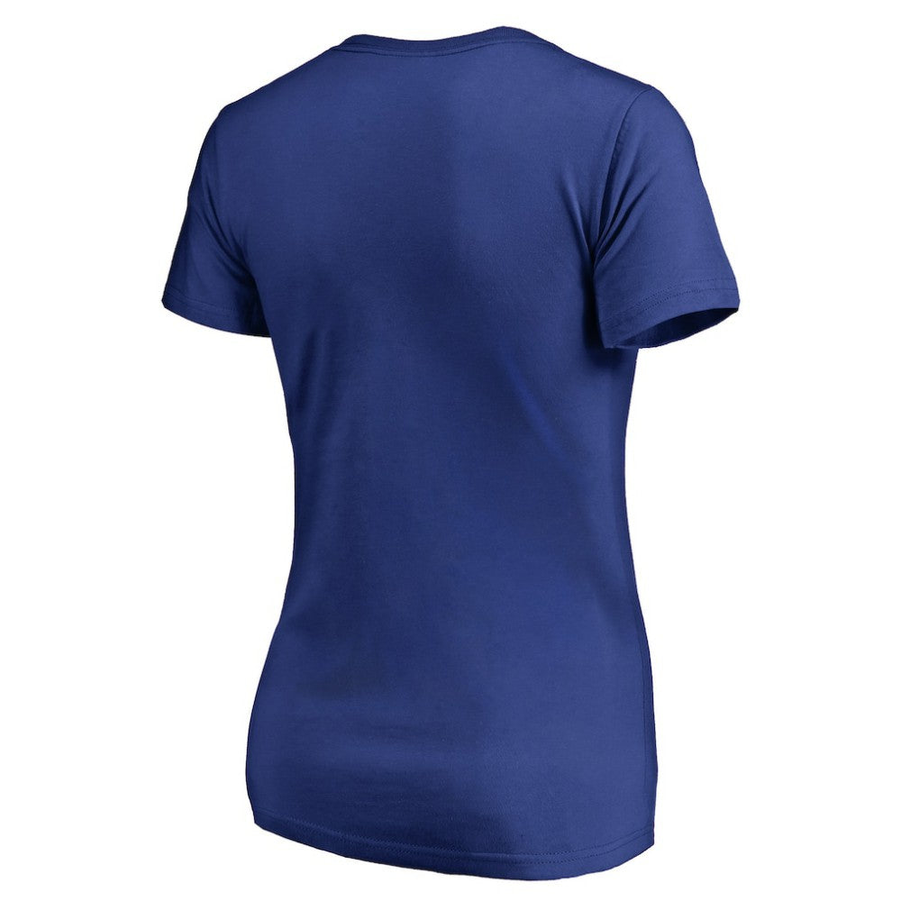 St. Louis Blues Women's Static Logo V-Neck T-Shirt Royal