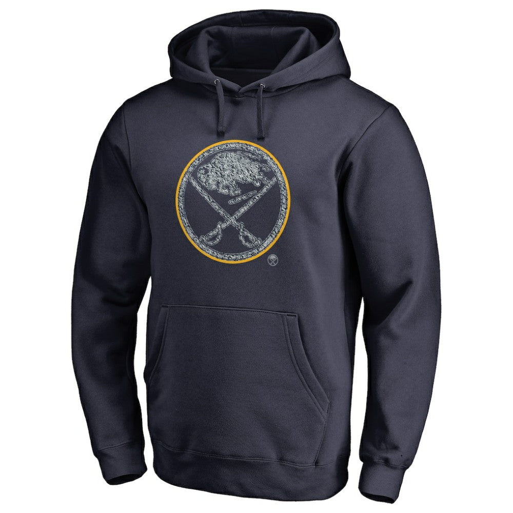 Buffalo Sabres Static Logo Pullover Hoodie Navy