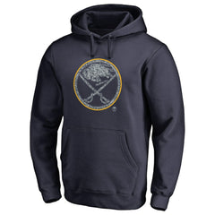 Buffalo Sabres Static Logo Pullover Hoodie Navy