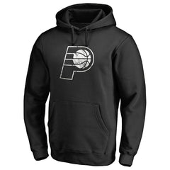 Indiana Pacers Marble Logo Pullover Hoodie - Black sale