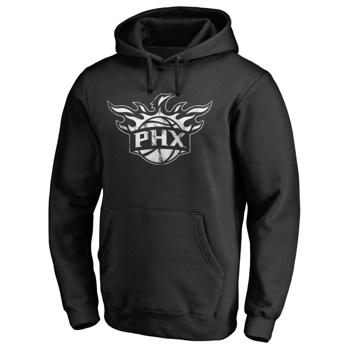 Phoenix Suns Marble Logo Pullover Hoodie - Black outlet