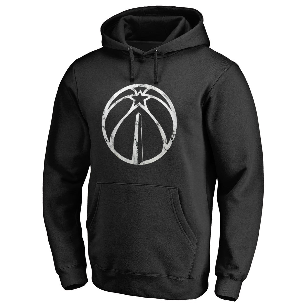 Washington Wizards Marble Logo Pullover Hoodie - Black cheap