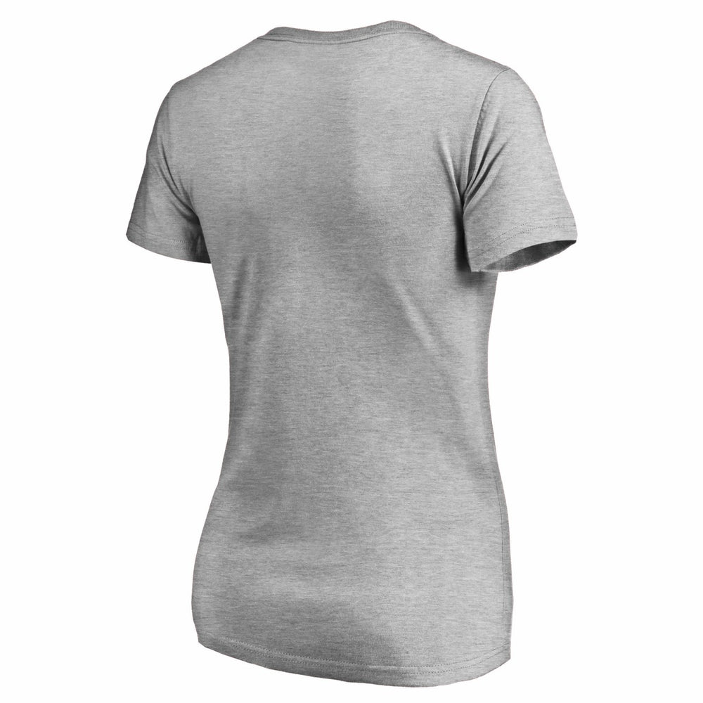 Sacramento Kings Women's Primary Logo V-Neck T-Shirt - Ash cheap