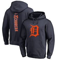 Miguel Cabrera Detroit Tigers Backer Pullover Hoodie - Navy
