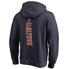 Jose Altuve Houston Astros Backer Pullover Hoodie - Navy