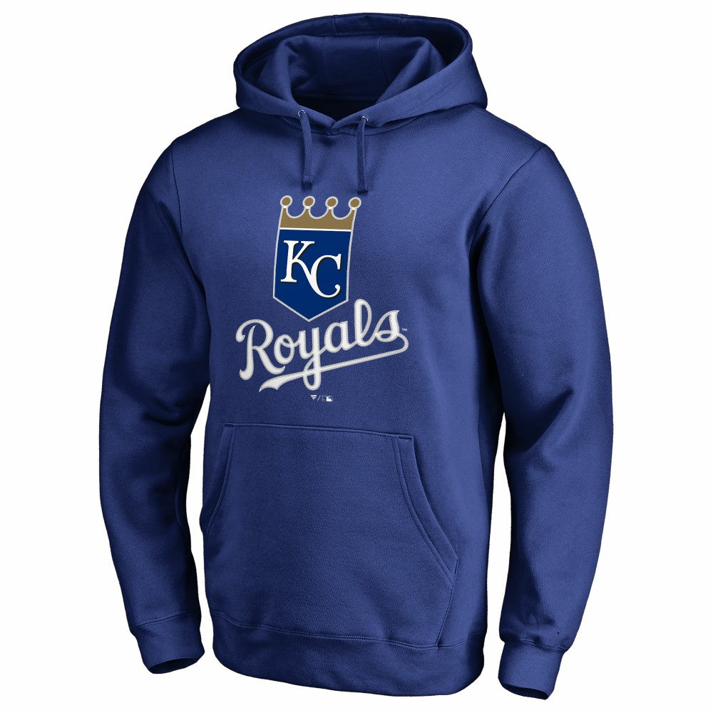 Salvador Perez Kansas City Royals Backer Pullover Hoodie - Royal