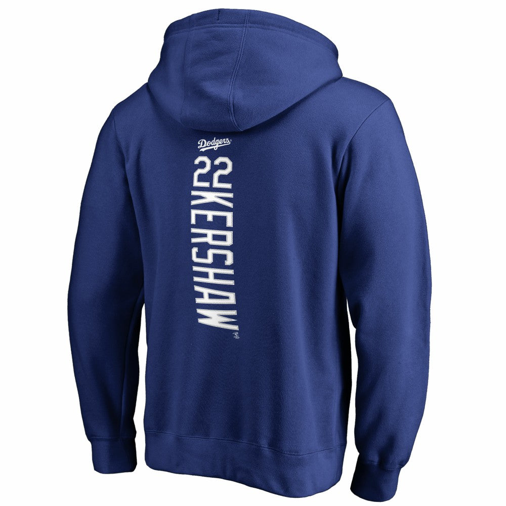 Clayton Kershaw Los Angeles Dodgers Backer Pullover Hoodie - Royal