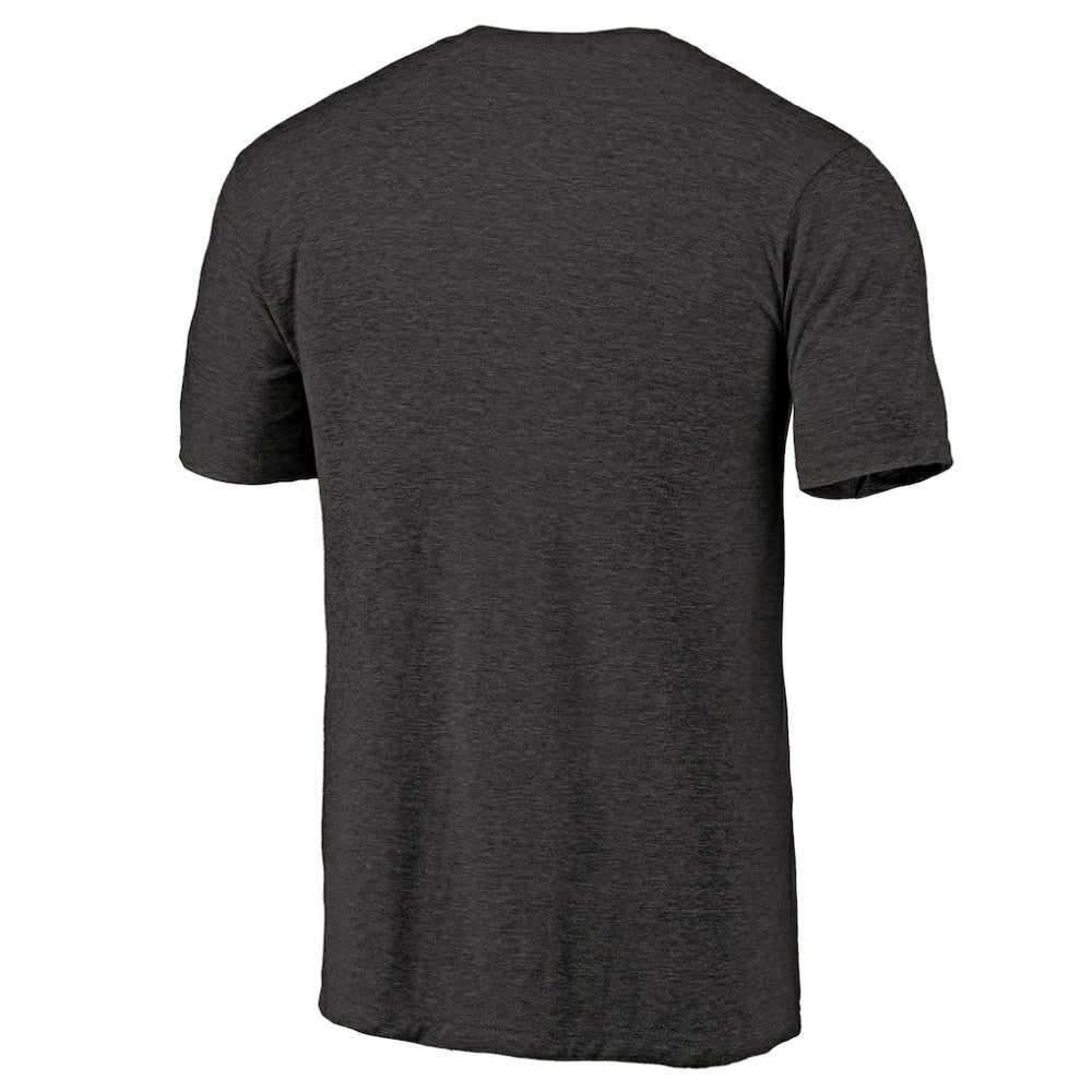 San Jose Sharks Vintage Collection Line Shift Tri-Blend T-Shirt Black