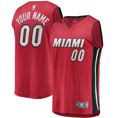 Miami Heat Youth Fast Break Replica Custom Jersey Red - Statement Edition | Fanatics sale