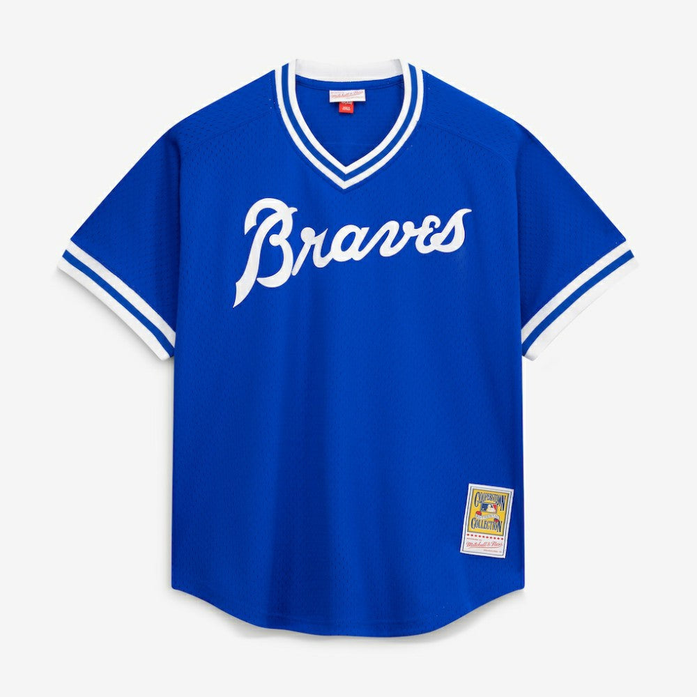Dale Murphy Atlanta Braves Authentic Batting Practice Jersey - Royal | Mitchell & Ness