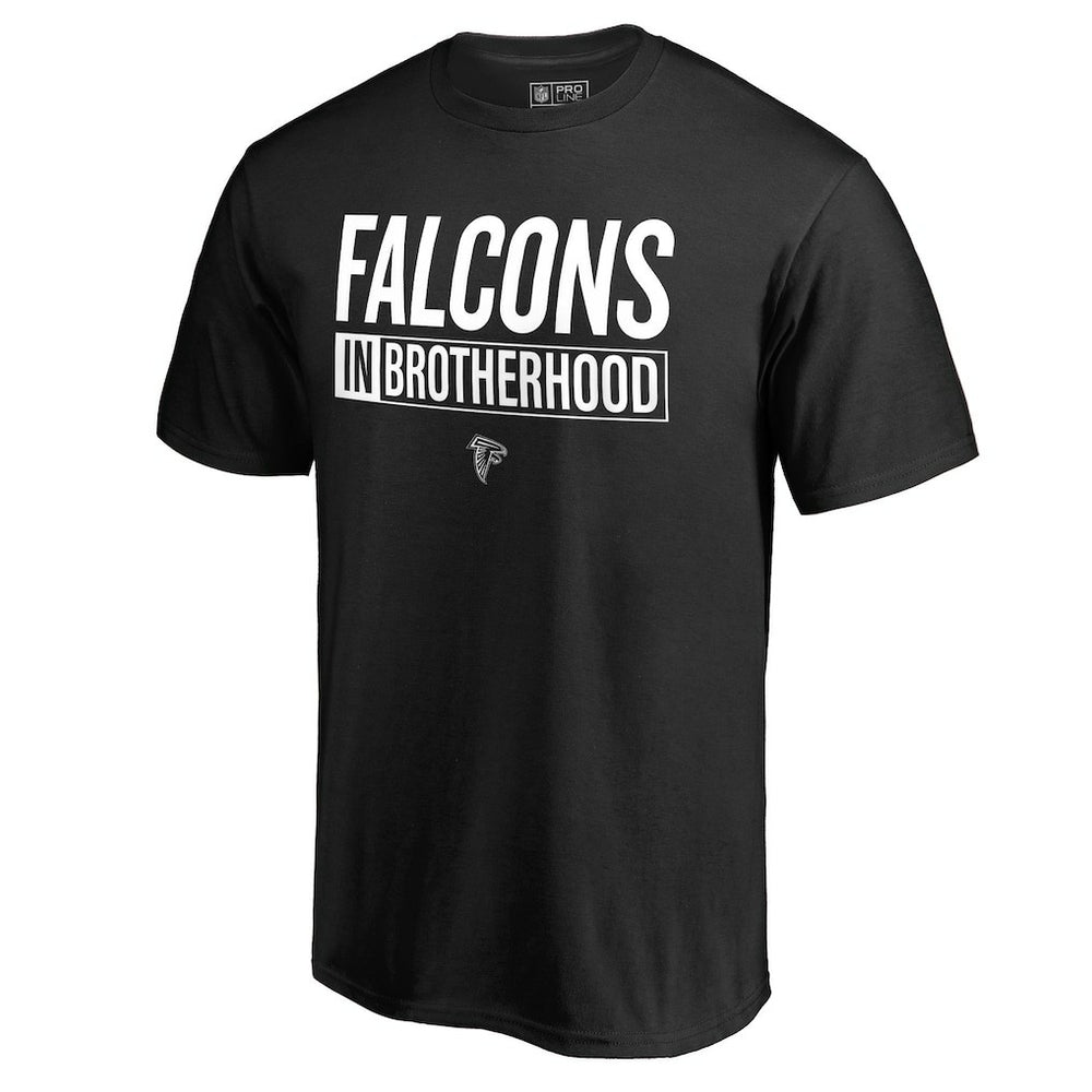 Atlanta Falcons Brotherhood Stack T-Shirt - Black online