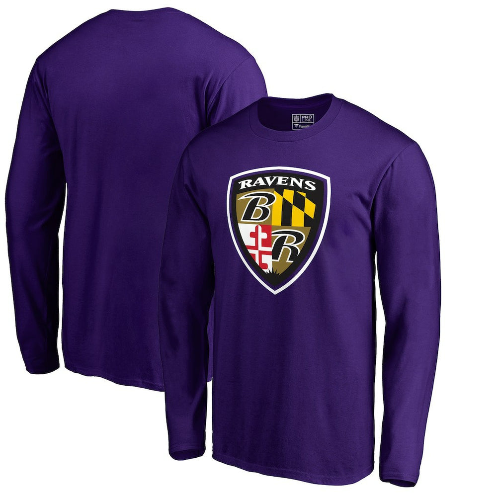 Baltimore Ravens Hometown Collection Long Sleeve T-Shirt - Purple cheap