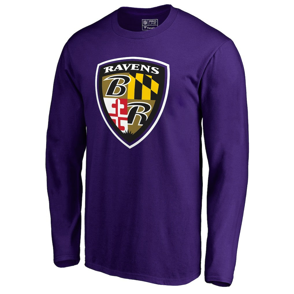 Baltimore Ravens Hometown Collection Long Sleeve T-Shirt - Purple cheap