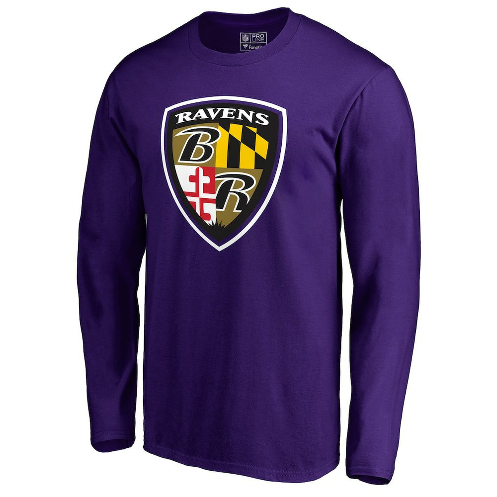 Baltimore Ravens Hometown Collection Long Sleeve T-Shirt - Purple cheap