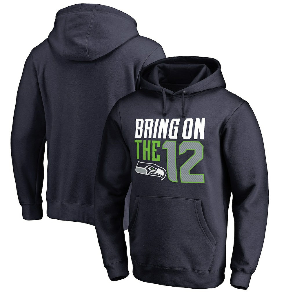 Seattle Seahawks Hometown Collection Pullover Hoodie - Navy outlet