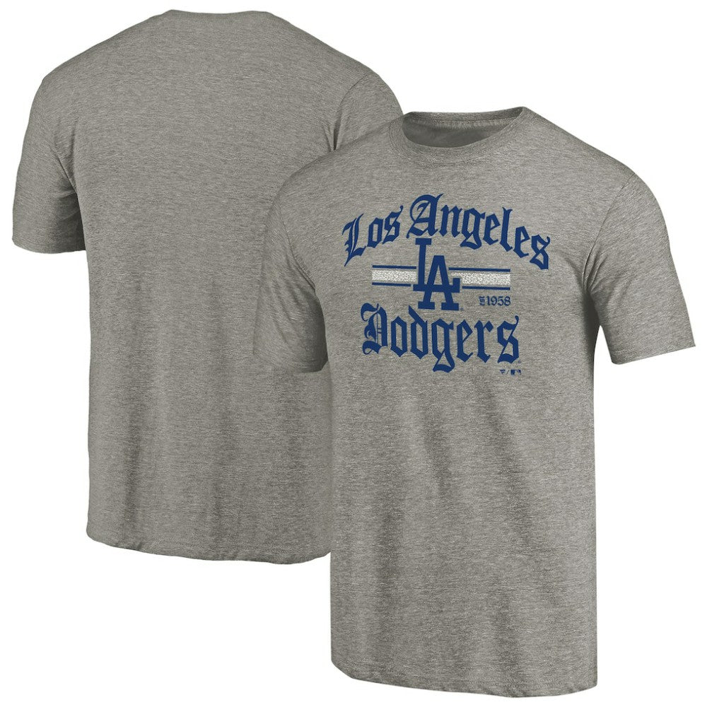 Los Angeles Dodgers Hometown Collection Olde LA T-Shirt - Ash