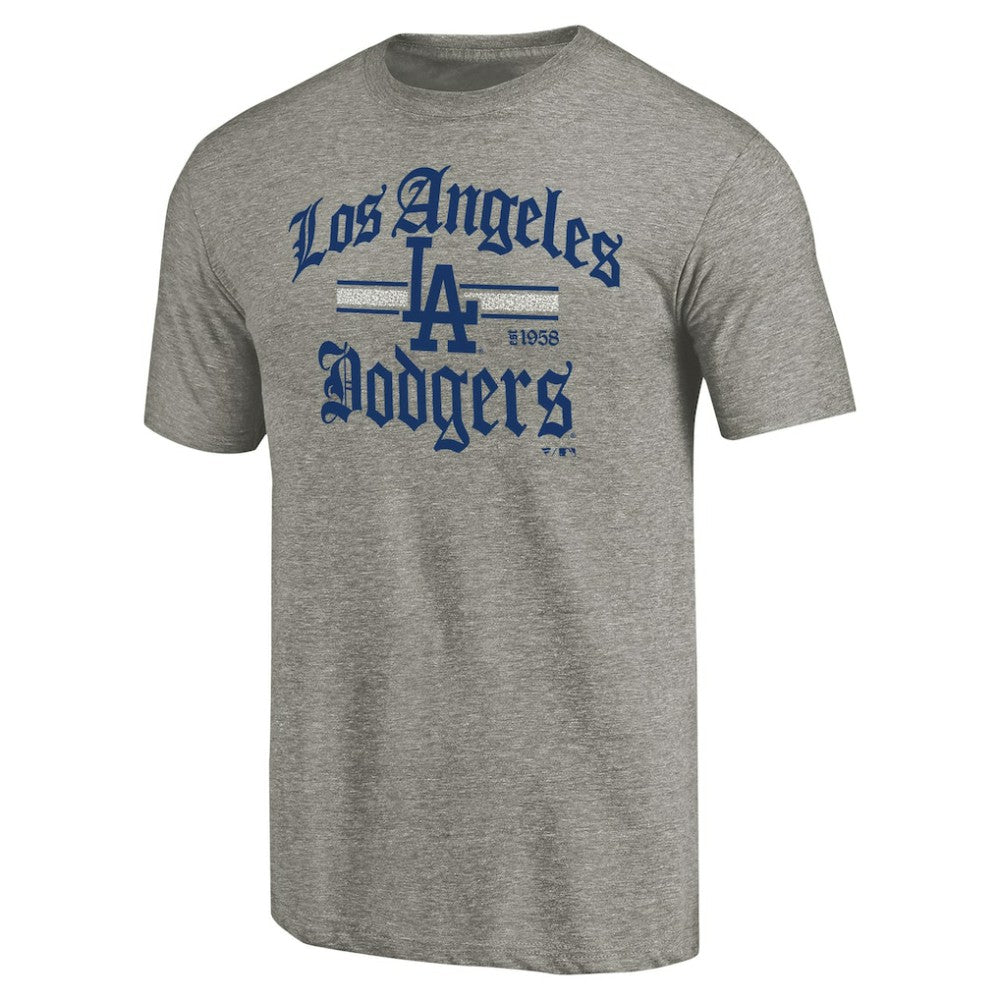 Los Angeles Dodgers Hometown Collection Olde LA T-Shirt - Ash