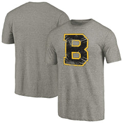 Boston Bruins Hometown Collection Tri-Blend T-Shirt Gray