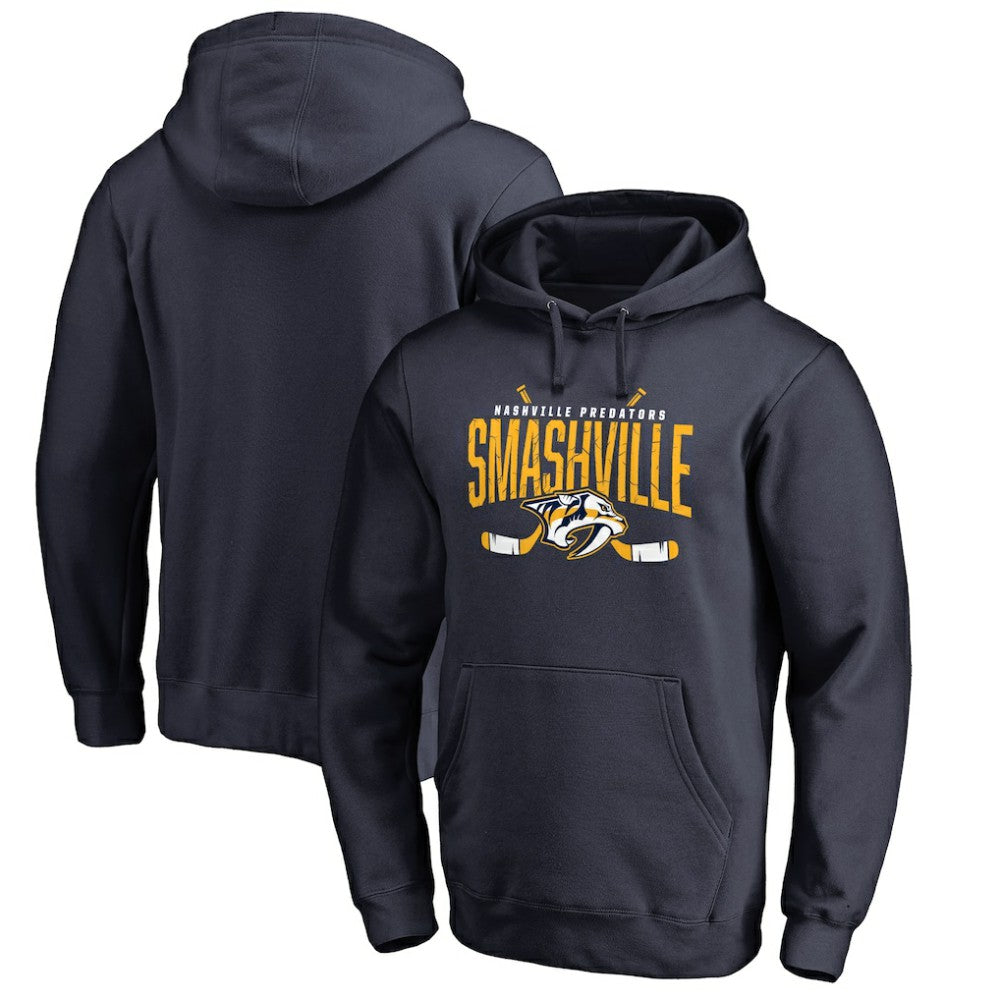 Nashville Predators Hometown Collection Pullover Hoodie Navy