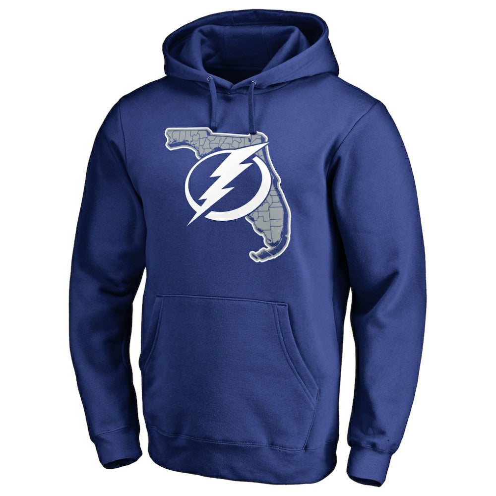 Tampa Bay Lightning State Hometown Collection Pullover Hoodie Blue