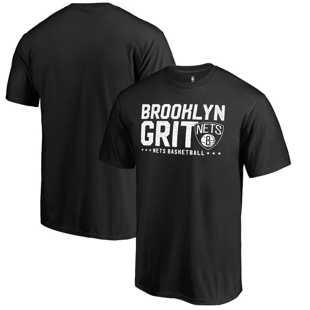 Brooklyn Nets Grit Stack Hometown Collection T-Shirt - Black outlet