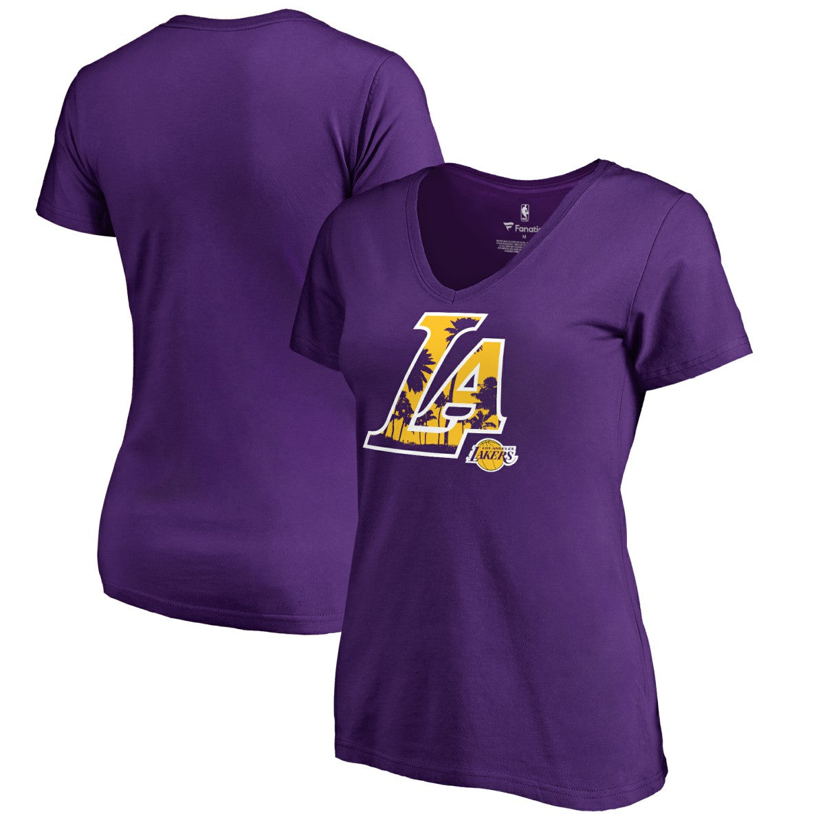 Los Angeles Lakers Women's Sunset Blvd Hometown Collection T-Shirt - Purple sale