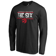 Toronto Raptors The Six Hometown Collection Long Sleeve T-Shirt - Black sale
