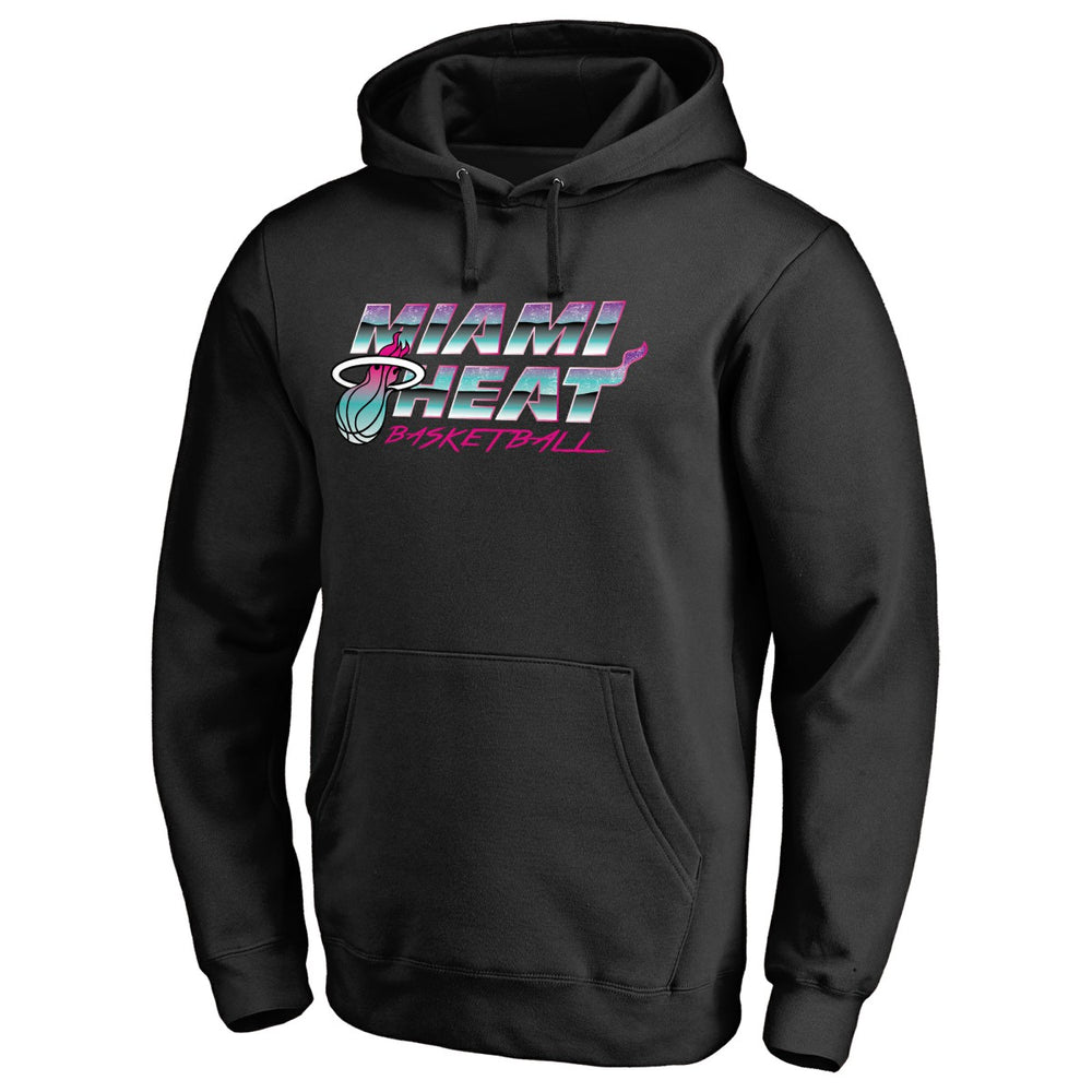 Miami Heat Miami Nights Hometown Collection Pullover Hoodie - Black discount