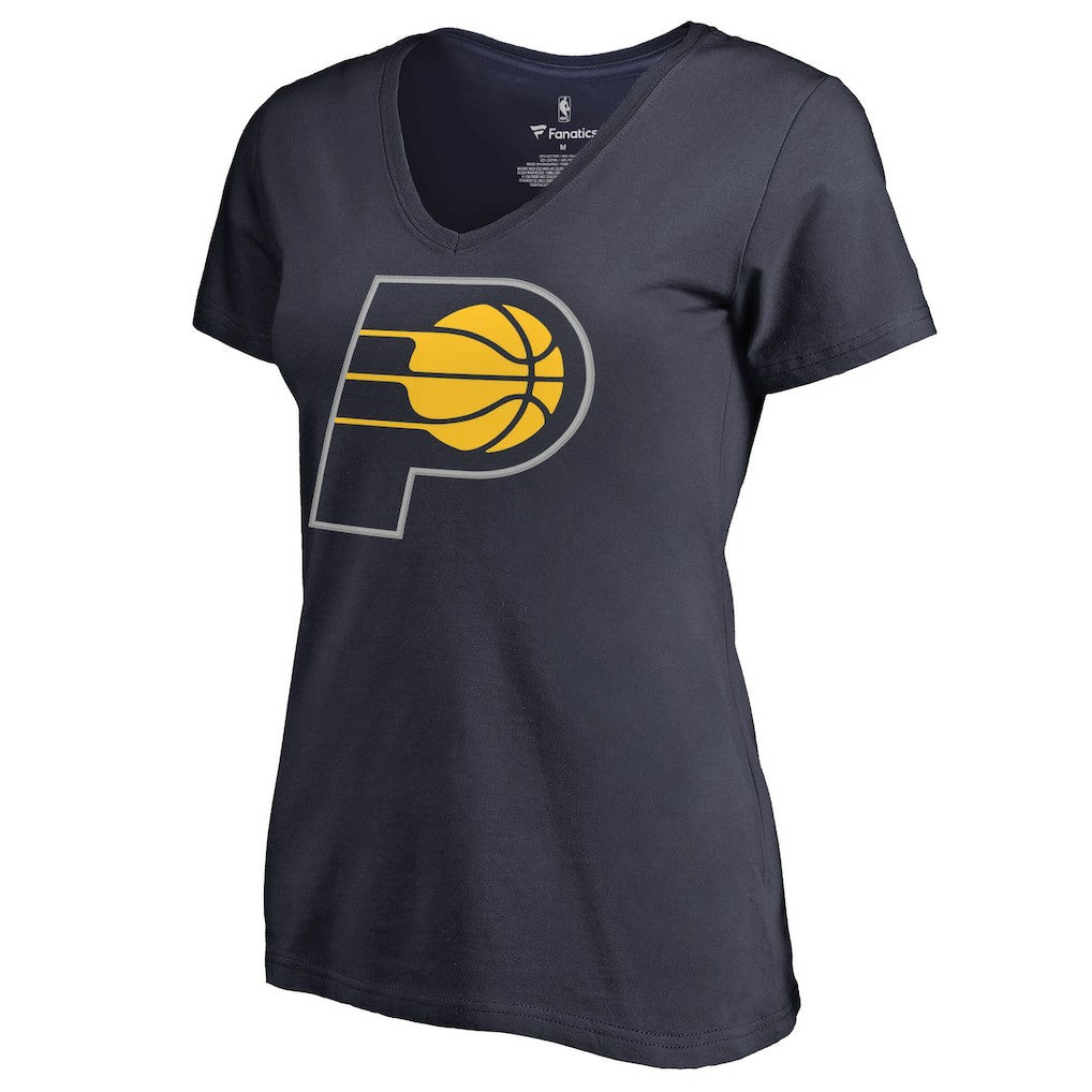 Myles Turner Indiana Pacers Women's Backer Name and Number V-Neck T-Shirt - Navy discount