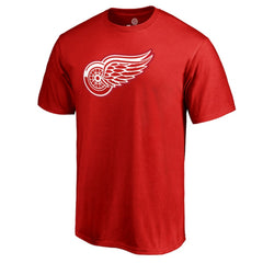 Dylan Larkin Detroit Red Wings Team Logo Backer Name & Number T-Shirt Red