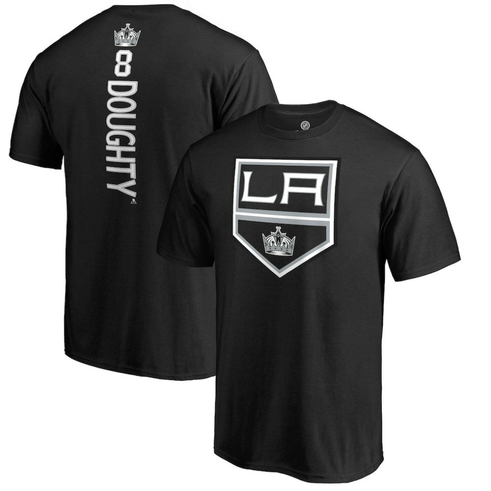 Drew Doughty Los Angeles Kings Backer Name & Number T-Shirt Black
