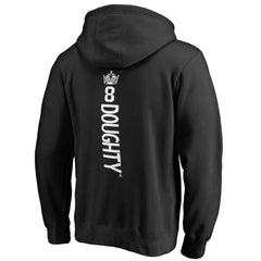 Drew Doughty Los Angeles Kings Backer Name & Number Pullover Hoodie Black