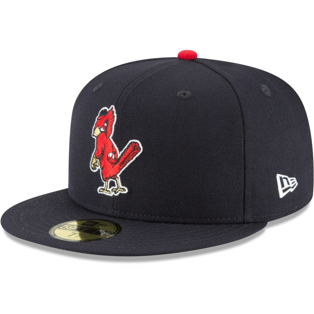 St. Louis Cardinals Cooperstown Collection Wool 59FIFTY Fitted Hat - Navy | New Era