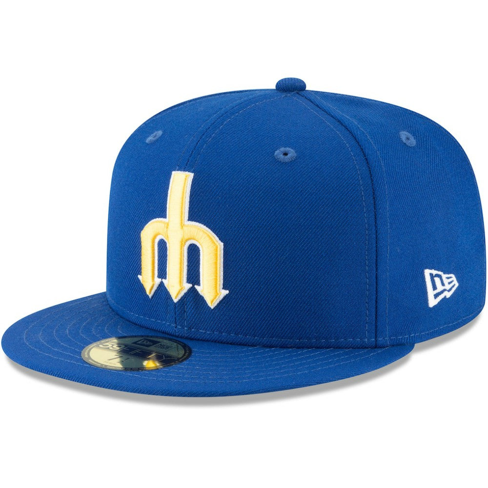 Seattle Mariners Cooperstown Collection Wool 59FIFTY Fitted Hat - Blue | New Era