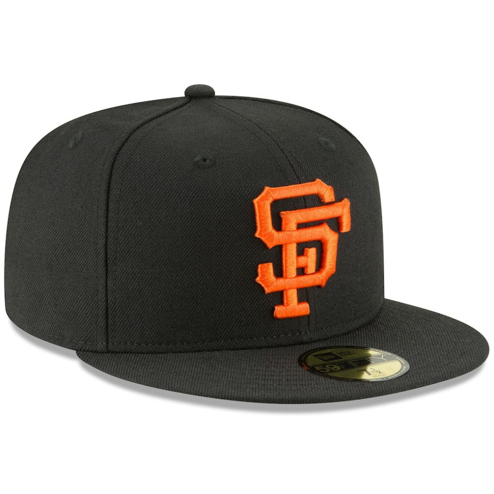 San Francisco Giants Cooperstown Collection Wool 59FIFTY Fitted Hat - Black | New Era