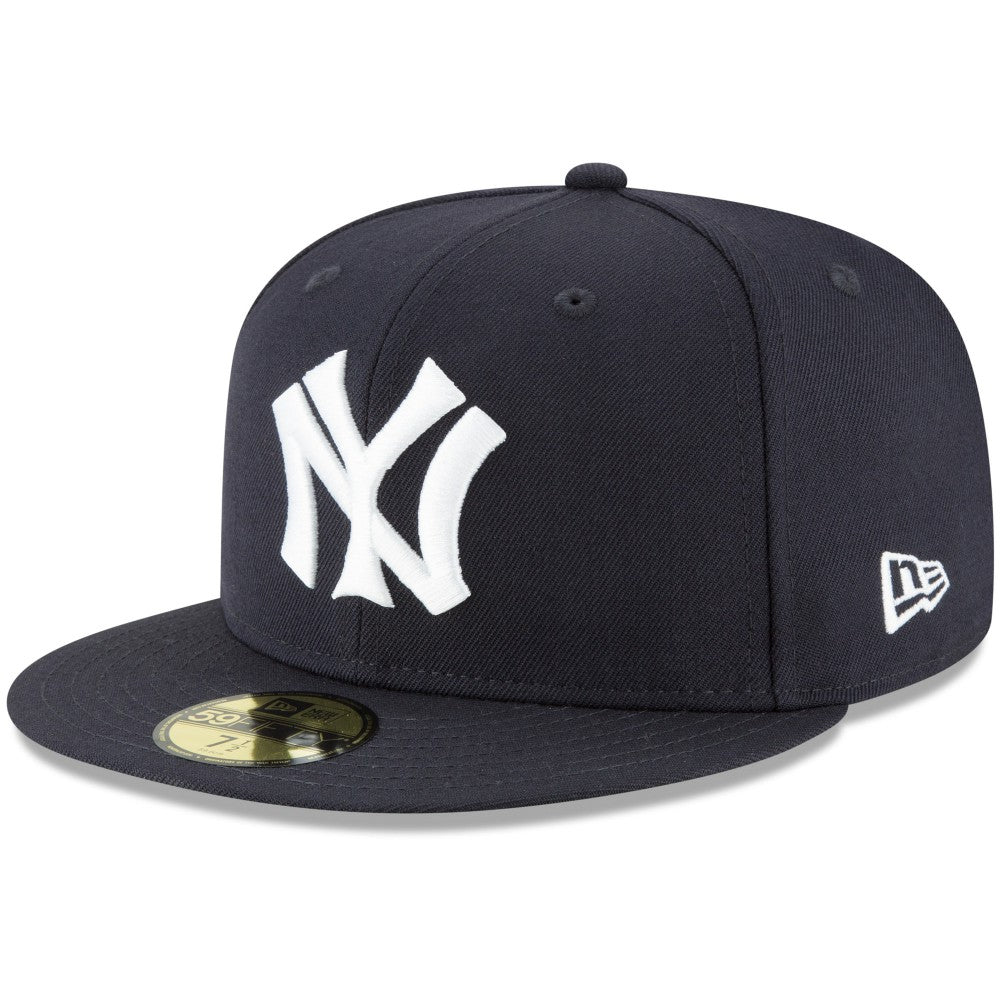 New York Yankees Cooperstown Collection Wool 59FIFTY Fitted Hat - Navy | New Era