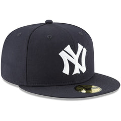 New York Yankees Cooperstown Collection Wool 59FIFTY Fitted Hat - Navy | New Era