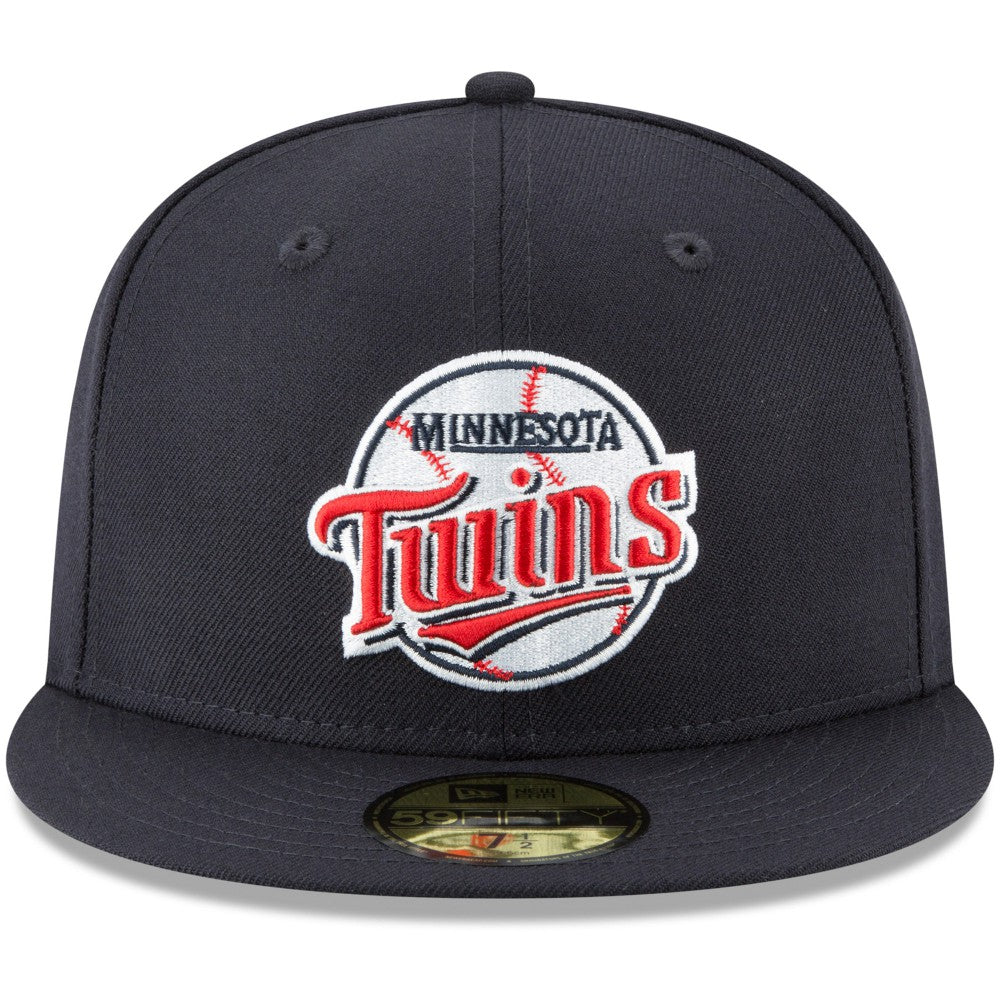 Minnesota Twins Cooperstown Collection Wool 59FIFTY Fitted Hat - Navy | New Era