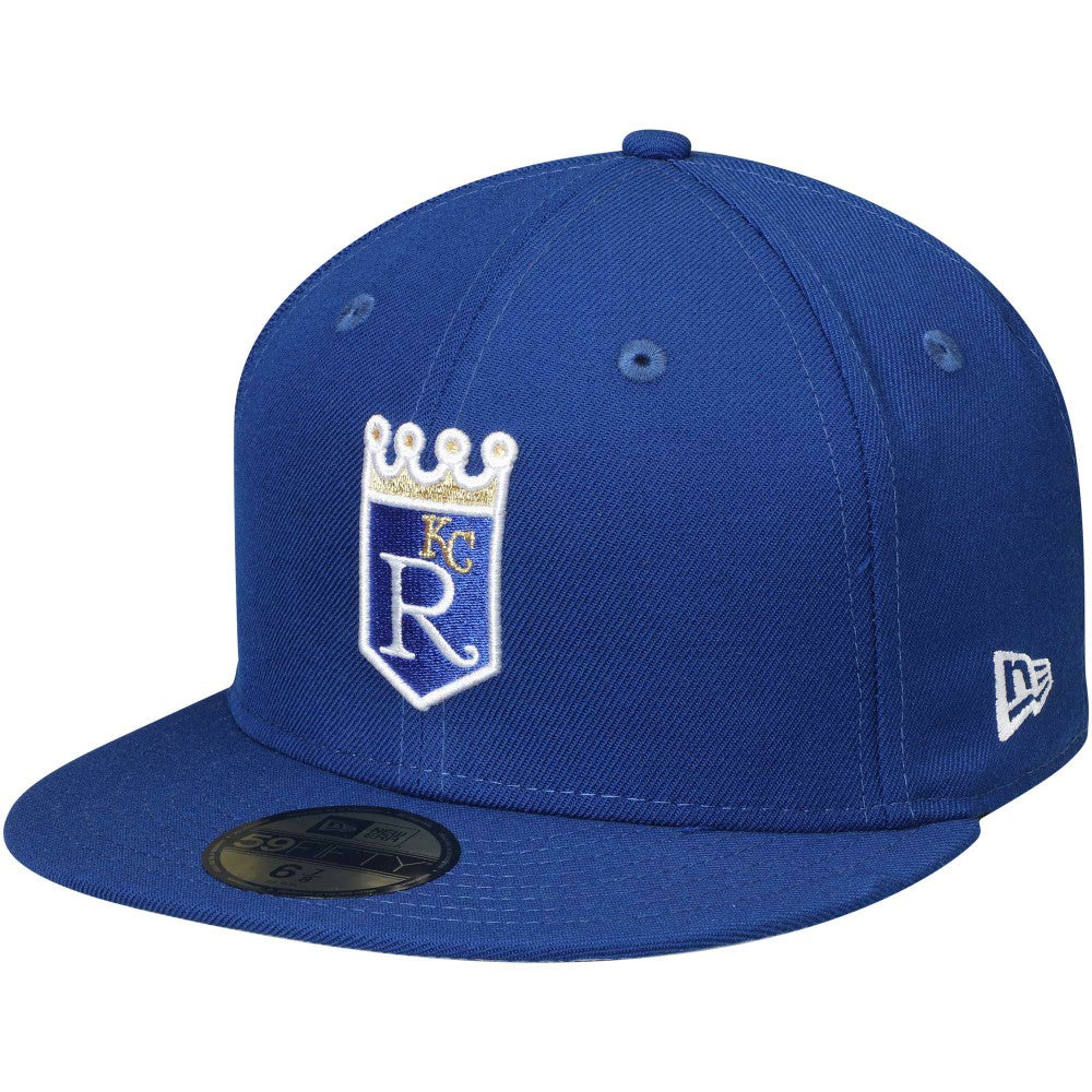 Kansas City Royals Cooperstown Collection Wool 59FIFTY Fitted Hat - Royal | New Era