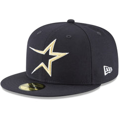 Houston Astros Cooperstown Collection Wool 59FIFTY Fitted Hat - Navy | New Era