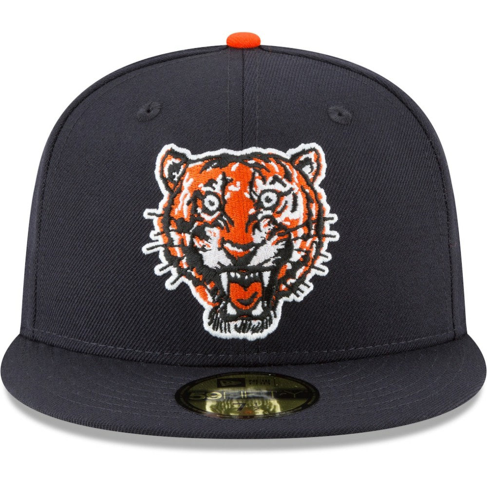 Detroit Tigers Cooperstown Collection Wool 59FIFTY Fitted Hat - Navy | New Era