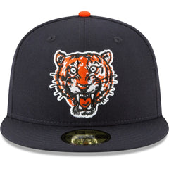 Detroit Tigers Cooperstown Collection Wool 59FIFTY Fitted Hat - Navy | New Era