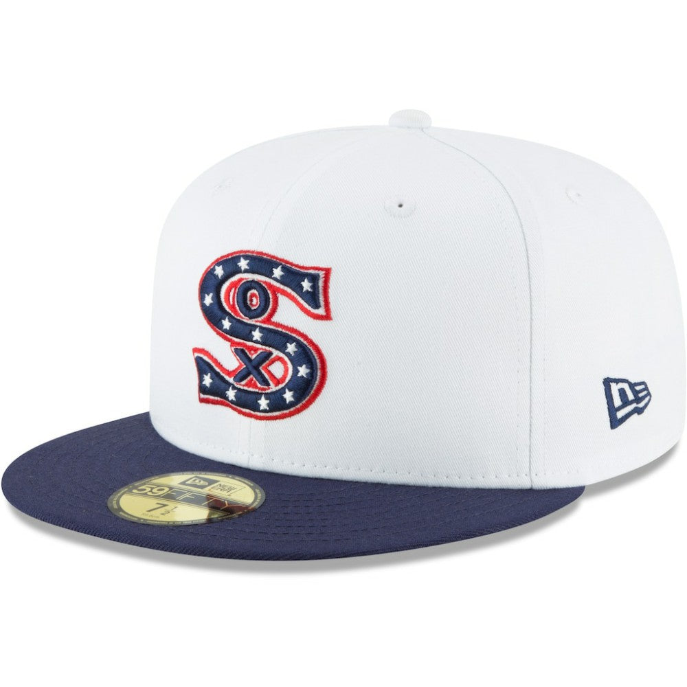 Chicago White Sox Cooperstown Collection Wool 59FIFTY Fitted Hat - White | New Era