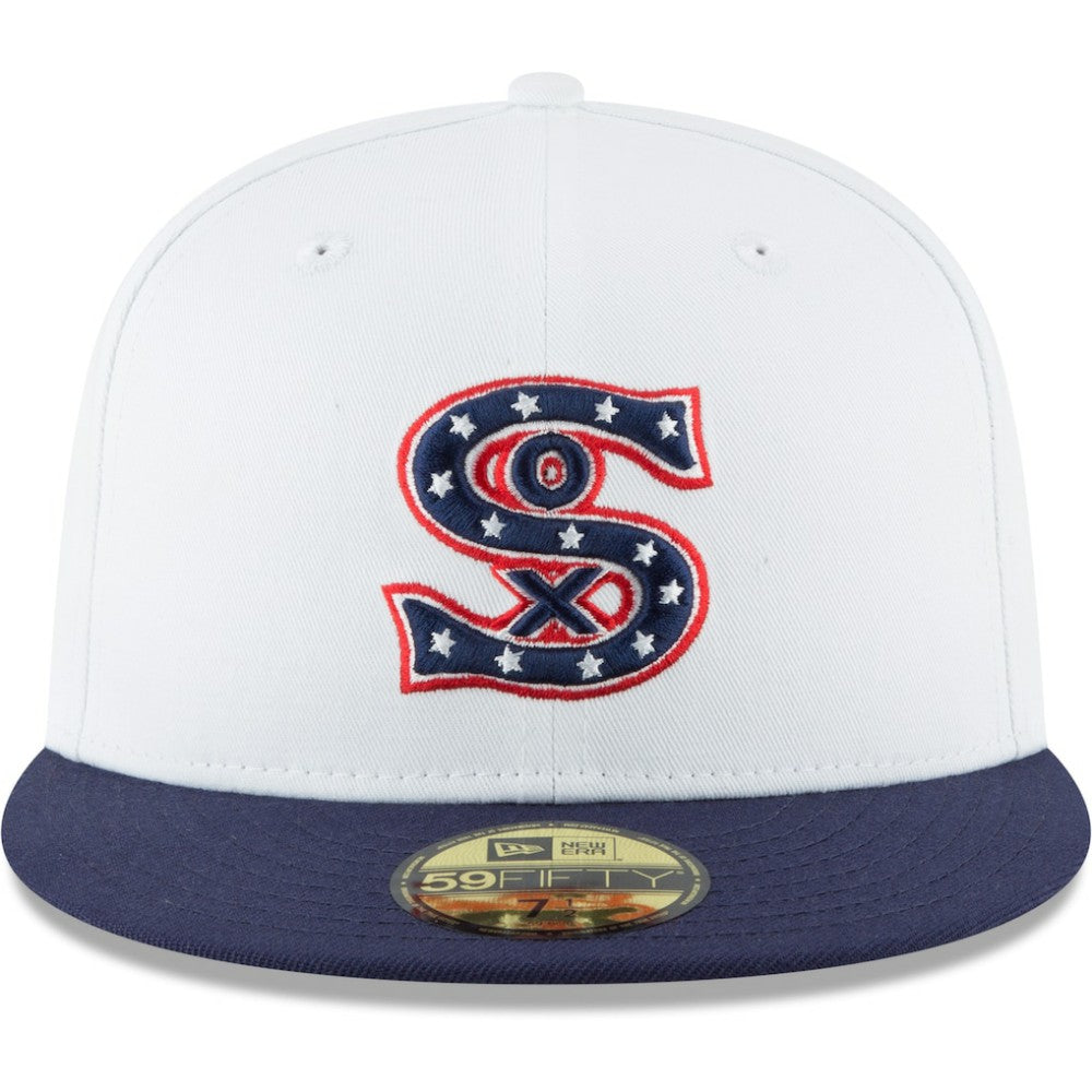 Chicago White Sox Cooperstown Collection Wool 59FIFTY Fitted Hat - White | New Era