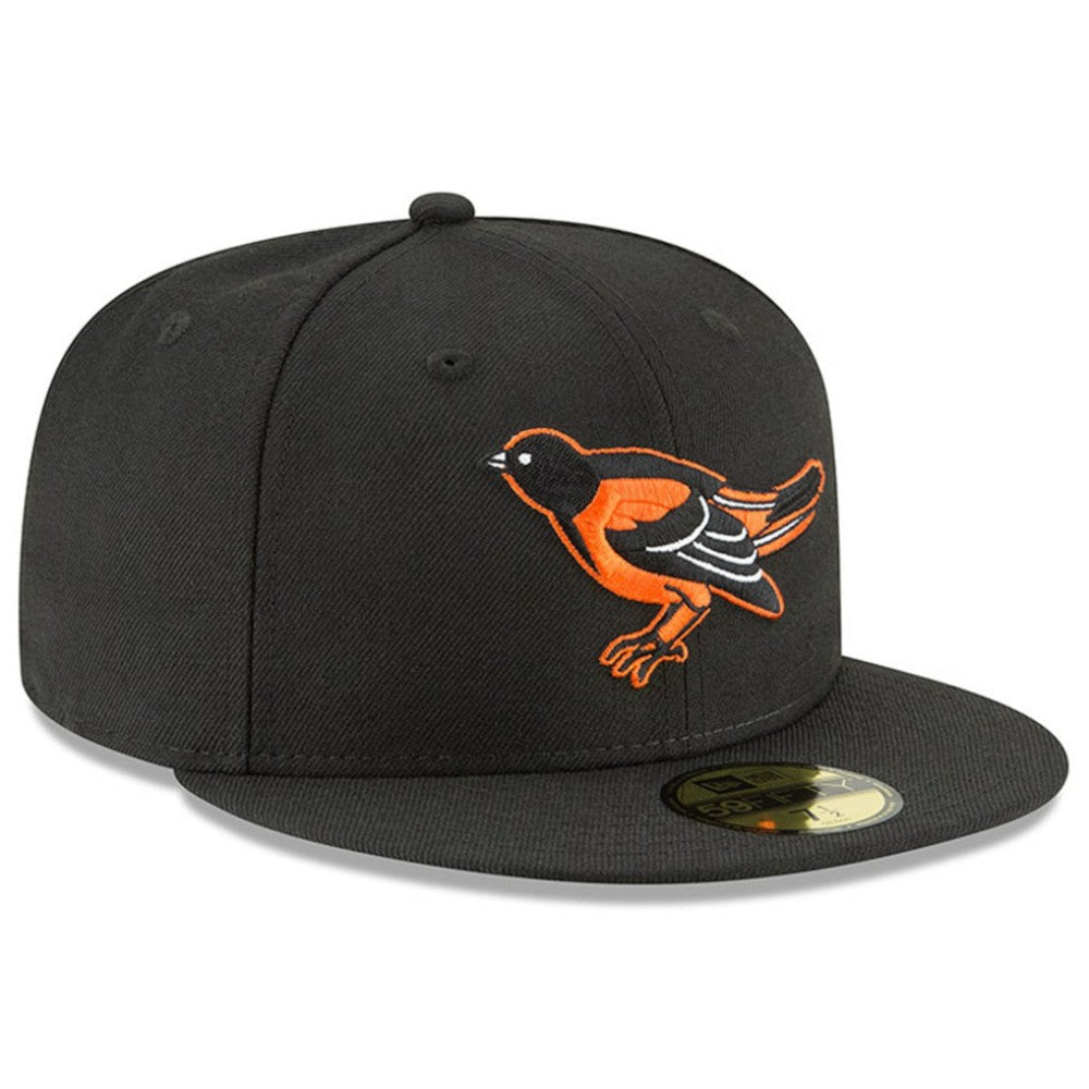 Baltimore Orioles Cooperstown Collection Wool 59FIFTY Fitted Hat - Black | New Era