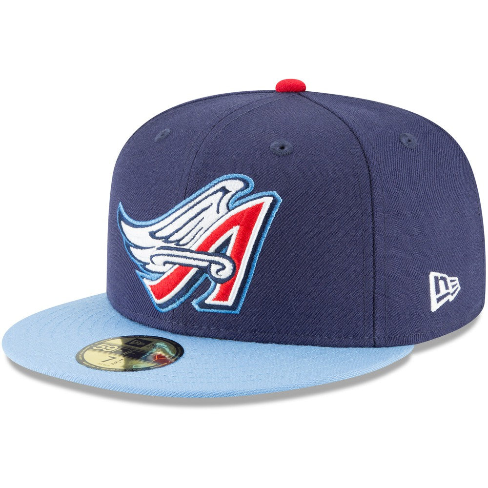 California Angels Cooperstown Collection Wool 59FIFTY Fitted Hat - Navy | New Era