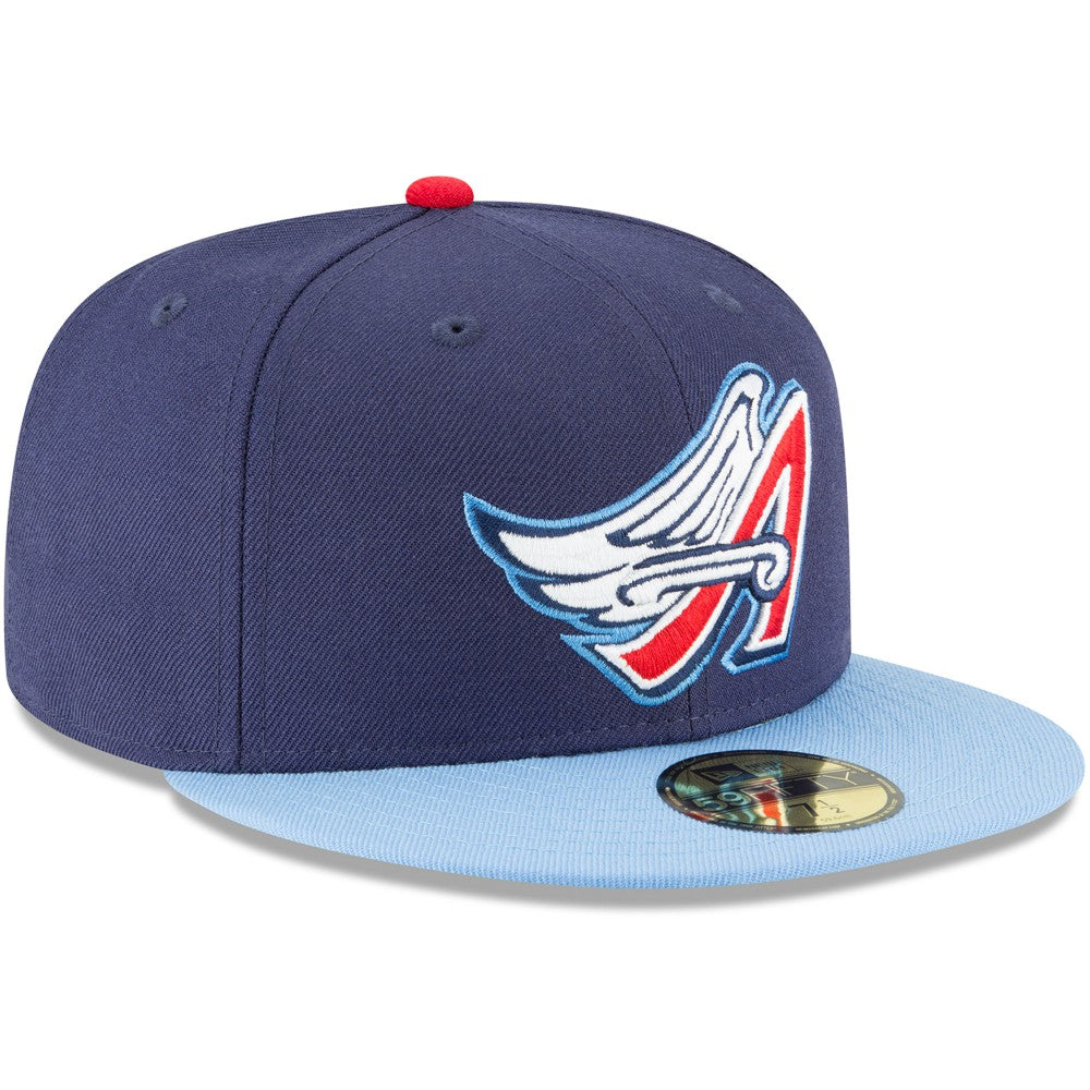 California Angels Cooperstown Collection Wool 59FIFTY Fitted Hat - Navy | New Era